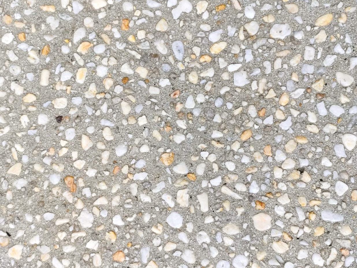 vicmix exposed aggregate concrete product
